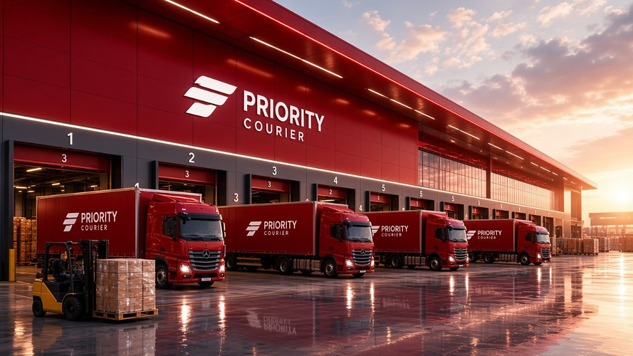 Distribution centre supporting port freight and bonded handoffs
